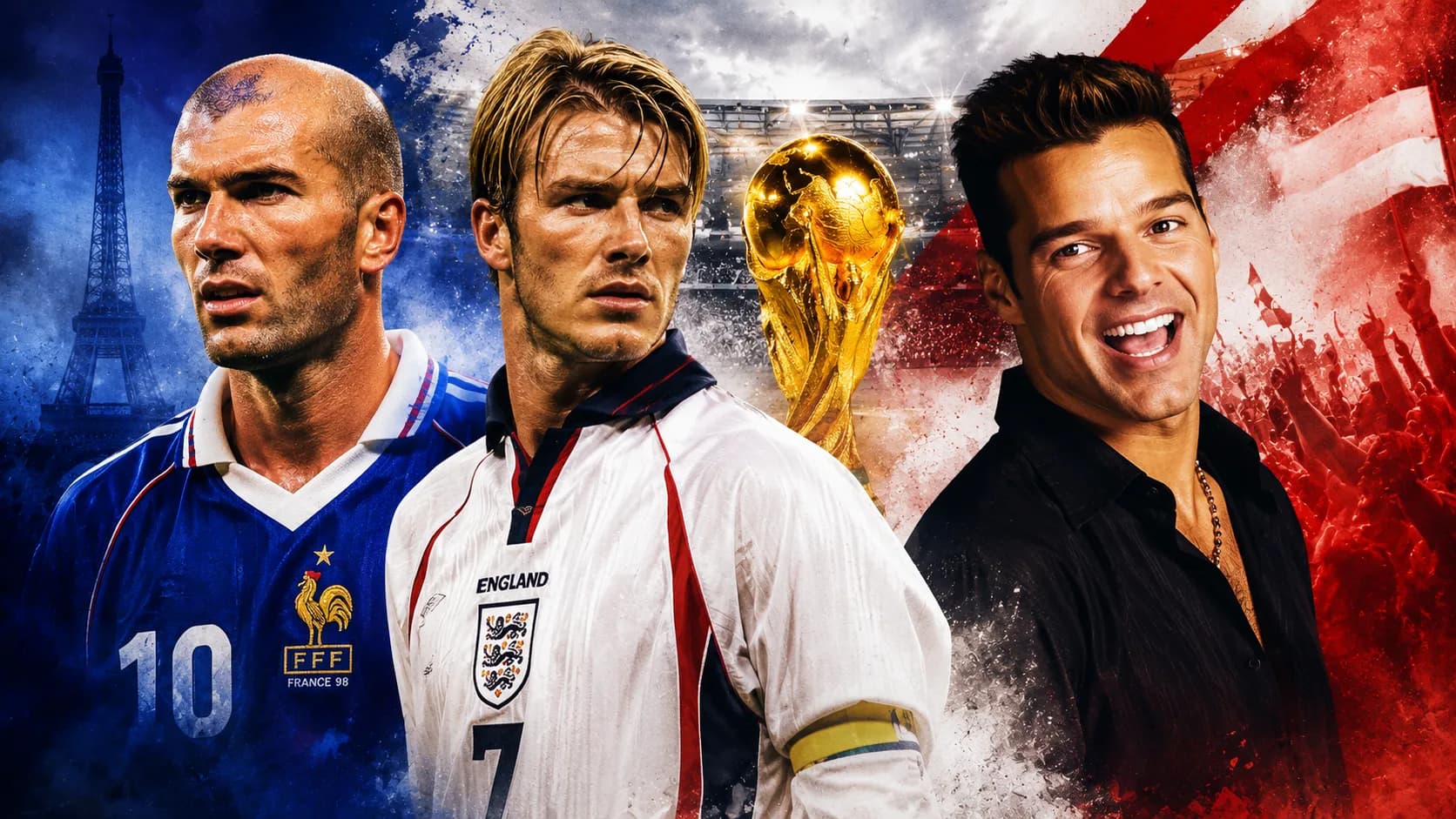 Mundial 1998: Zidane, Beckham i Ricky Martin. Co się wydarzyło przed finałem?