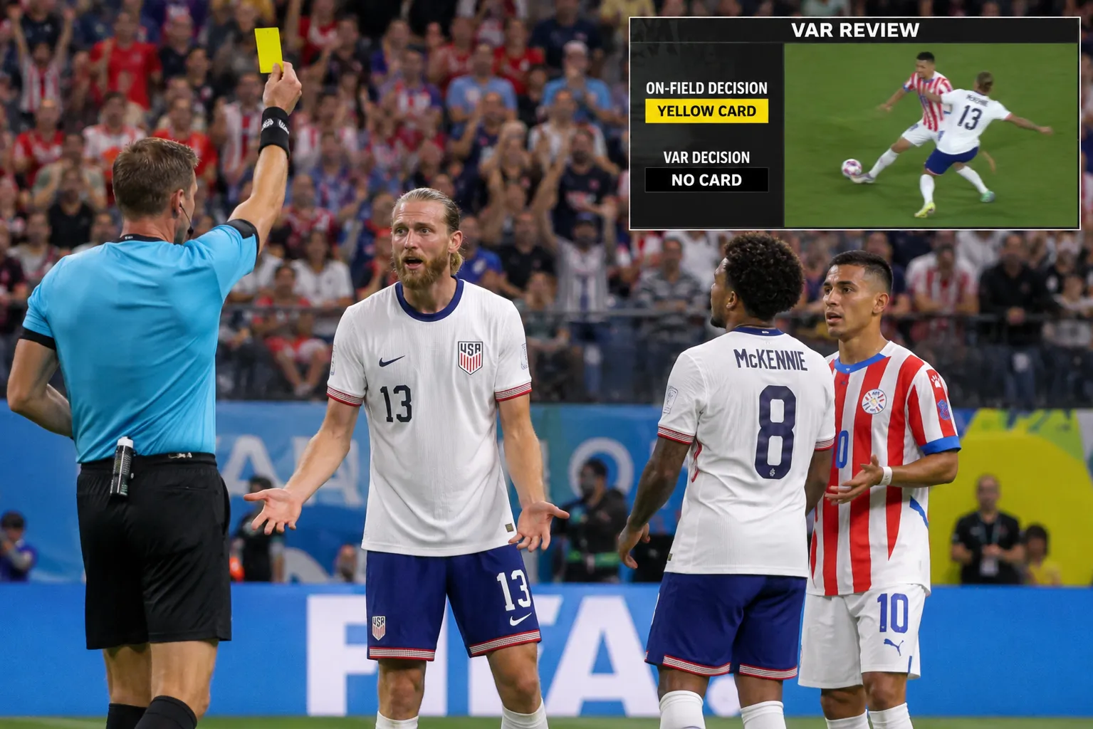 VAR sprawia, że historia błędnej tożsamości - straszne karty dla kibiców
