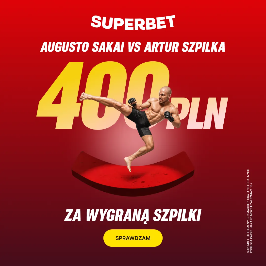 Superbet — zwrot do 3500 zł na galę KSW 120