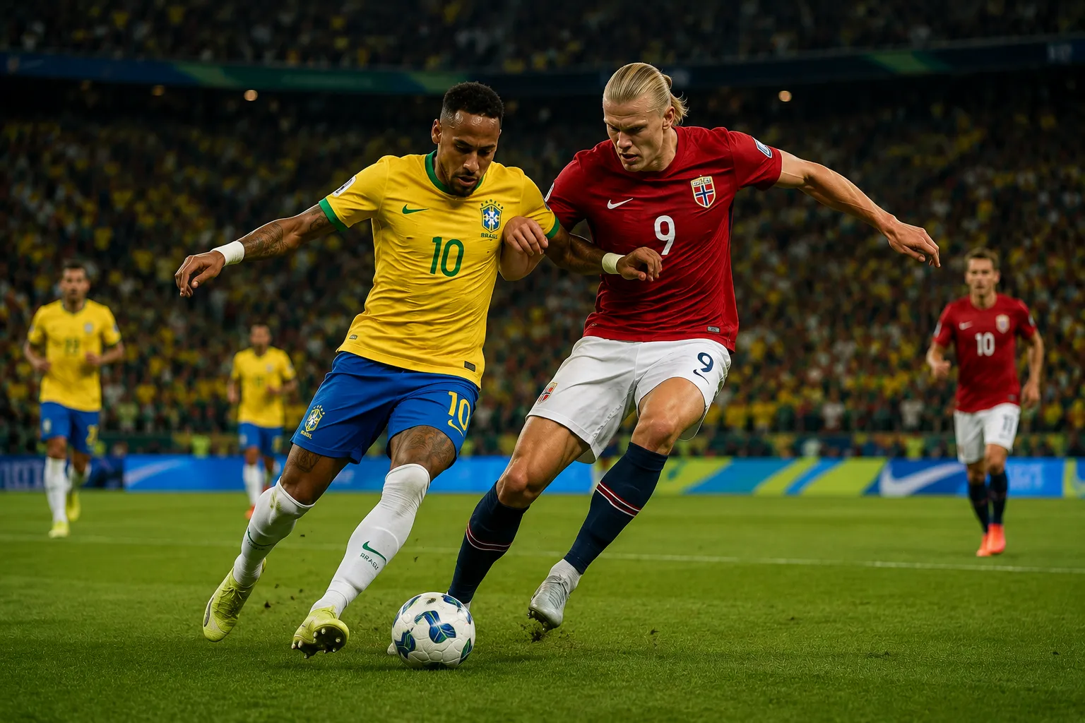 Brazylia vs Norwegia