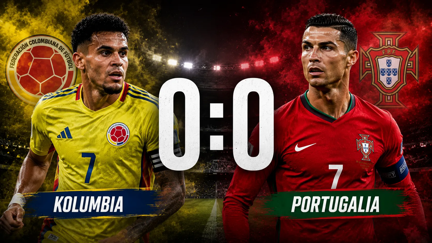 Kolumbia 0:0 Portugalia — bezbramkowy remis, obie awansują. Kolumbia liderem grupy K