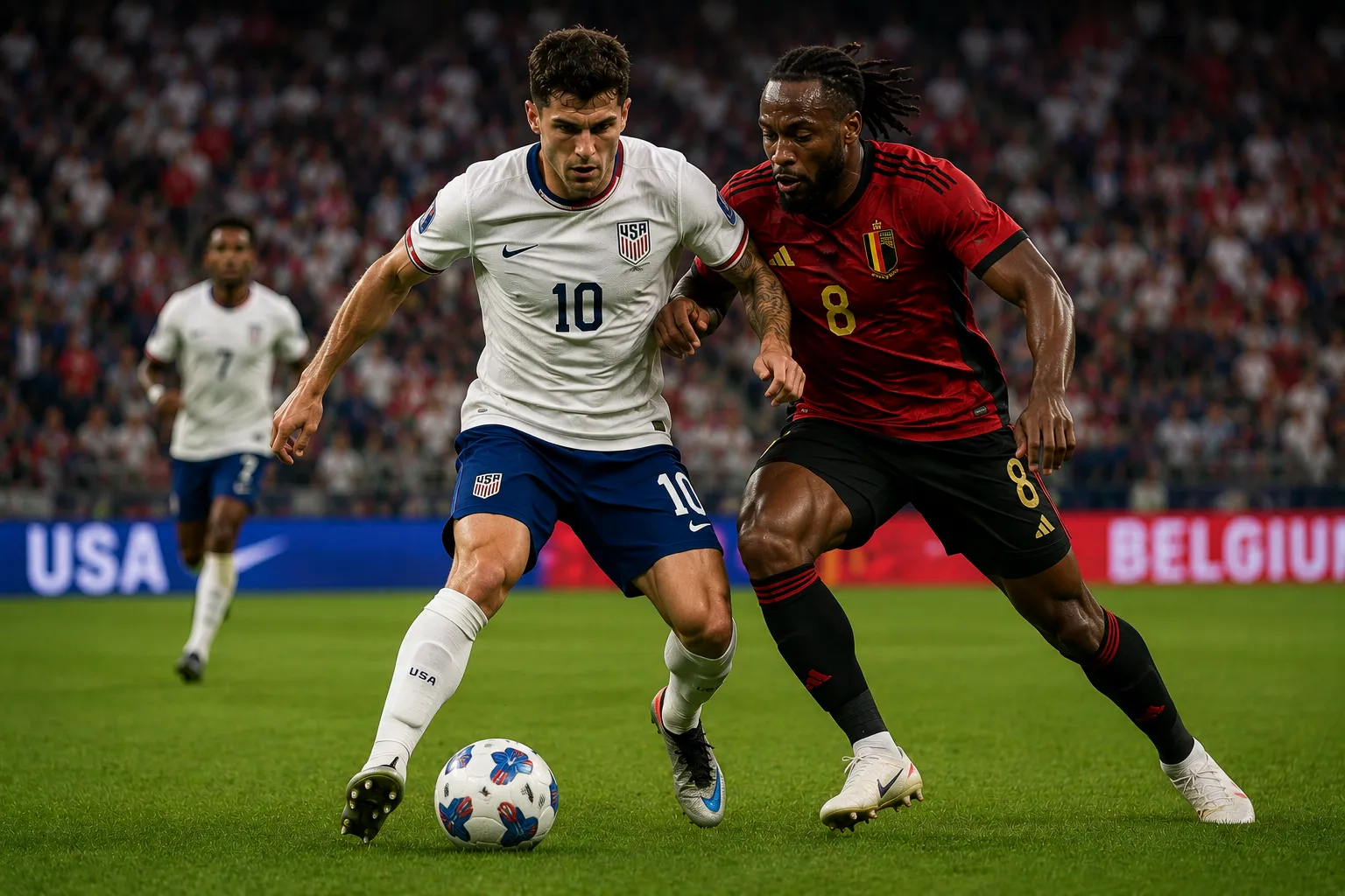 Belgia vs USA