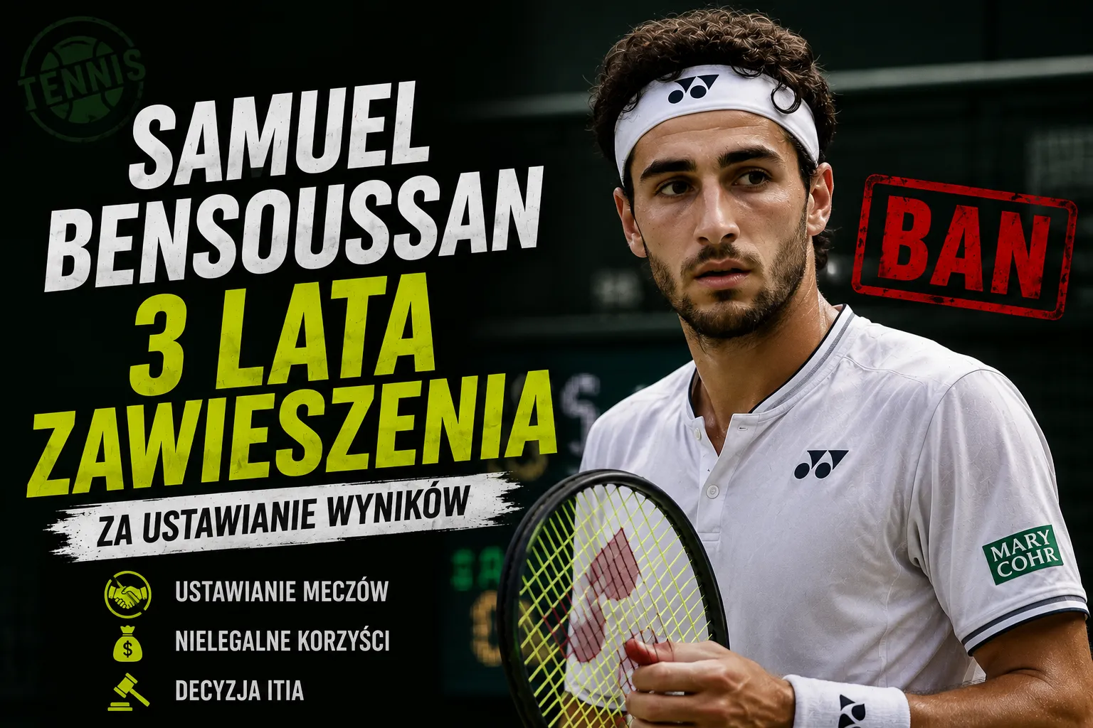 Samuel Bensoussan - Francuz dostał trzy lata zawieszenia za ustawianie wyników