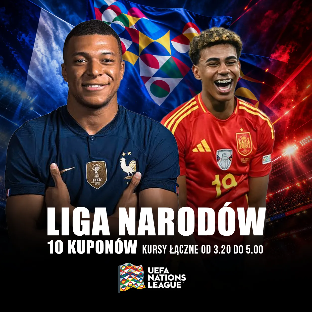 Liga Narodów – 10 kuponów
