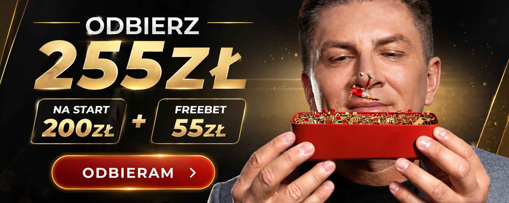 Superbet — odbierz bonus 255 zł