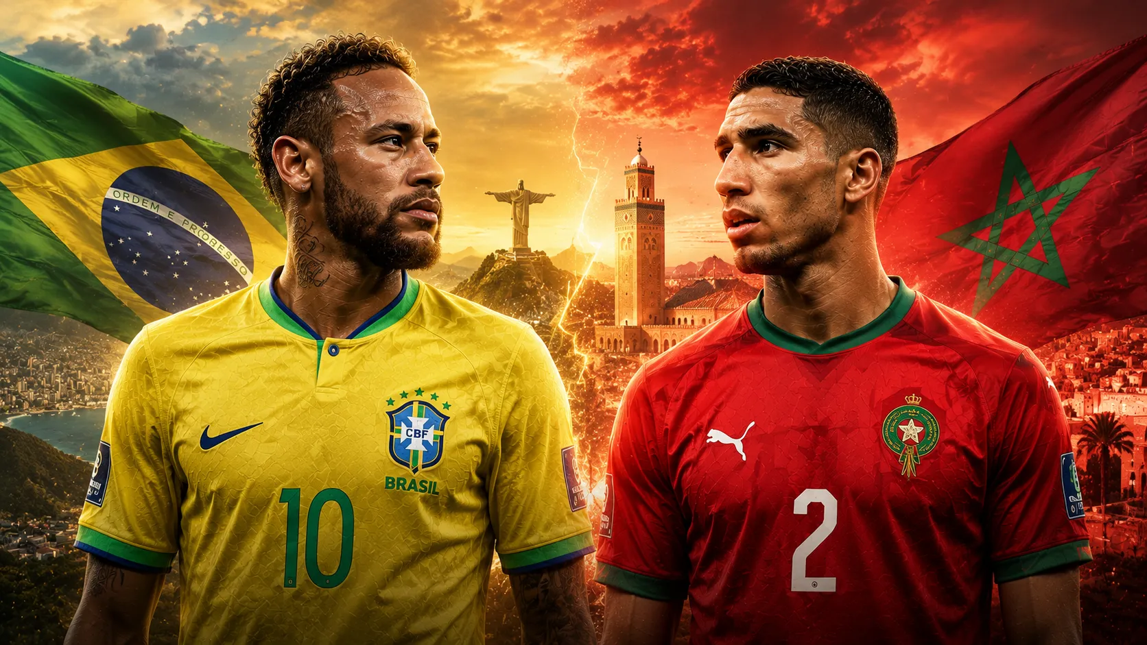 Brazylia vs Maroko