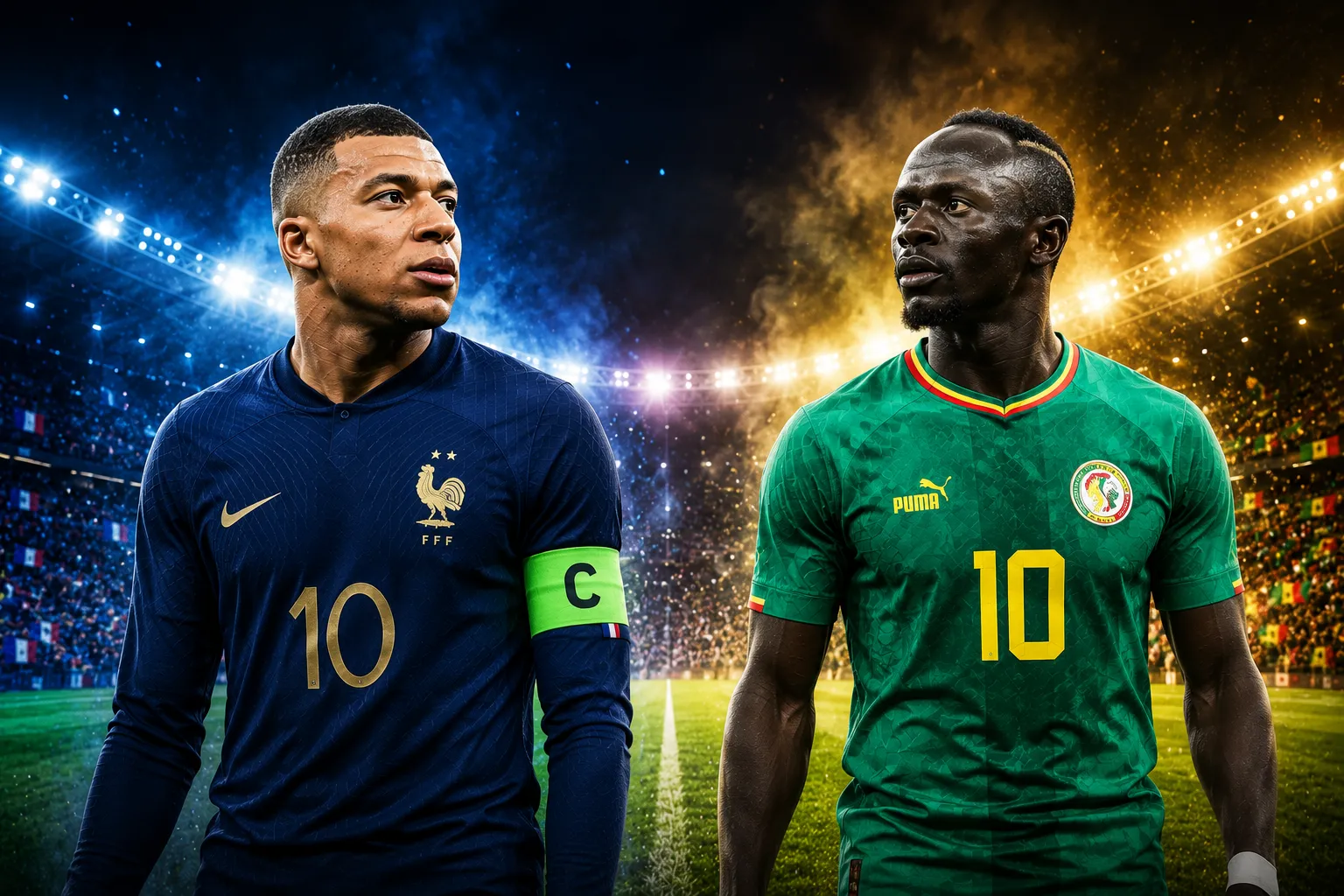 Francja vs  Senegal