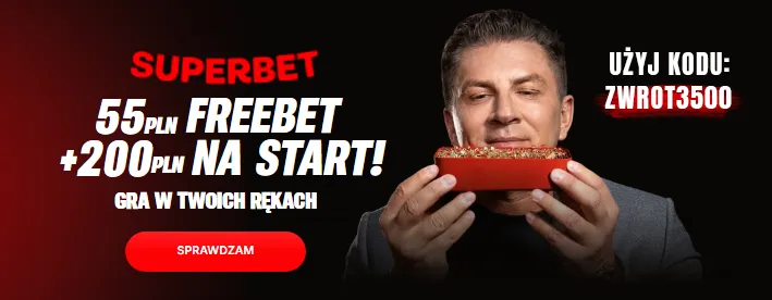 Superbet — oferta powitalna, rejestracja