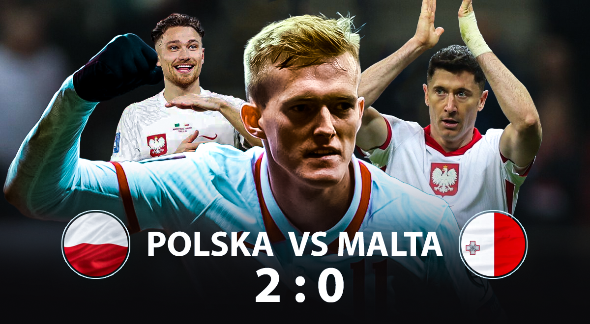 Read more about the article Polska zdominowała Maltę! Biało-Czerwoni wracają do formy!